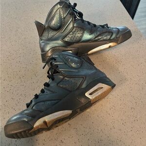 Jordan Black High-Top Sneakers
